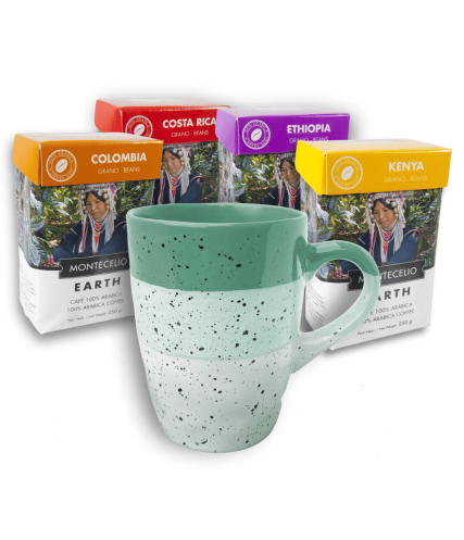 Pack 1 kilo de café grano + MUG