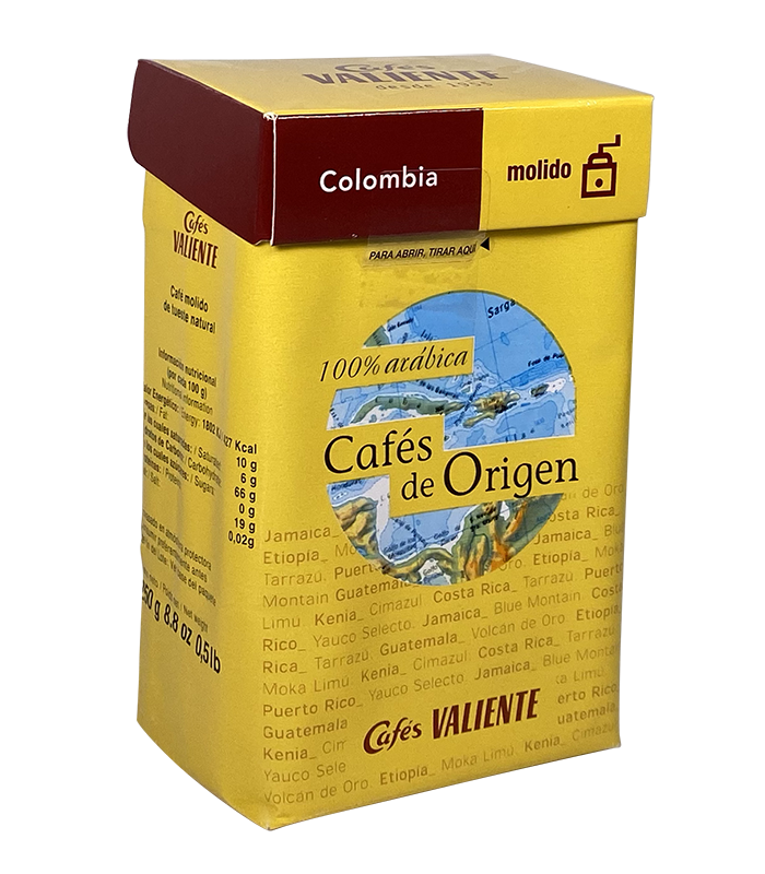 Café Colombia  Molido 100% Arábica ▷ Cafés Granell