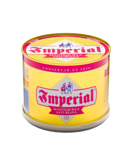 Mantequilla tradicional sin sal imperial - 500g | Cafento Shop
