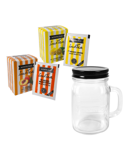 Pack 2 IceTea + jarra crista regalo | Cafento Shop